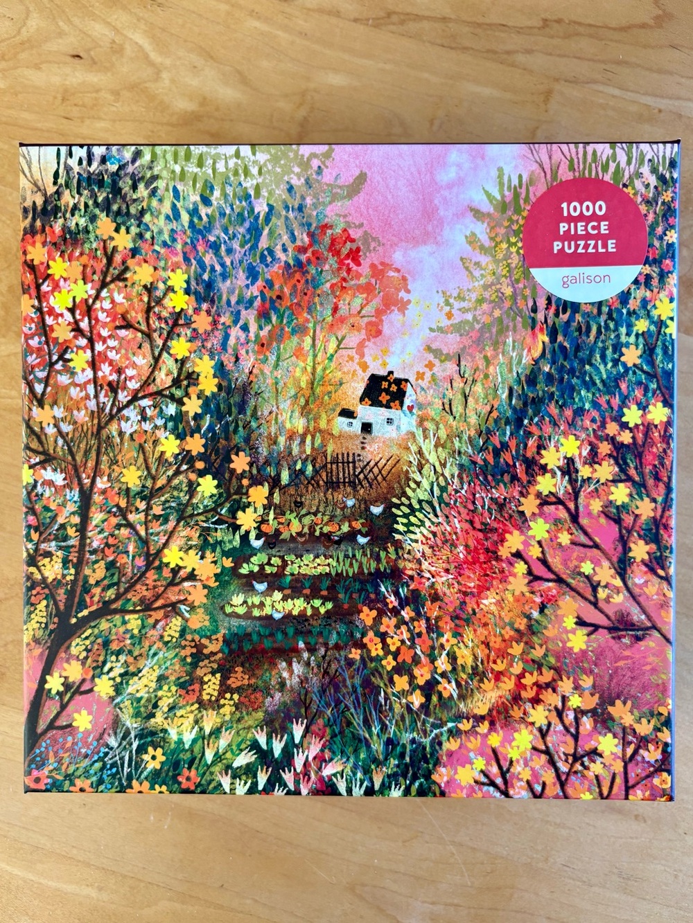 Galison Autumn in the Meadow 1000-Piece Puzzle